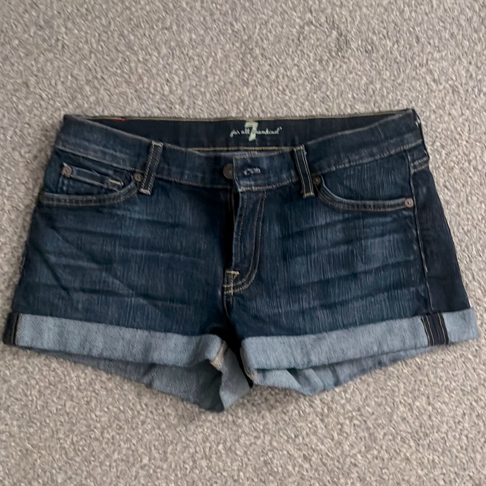NWOT Seven 4 All Mankind Denim Shorts size 29